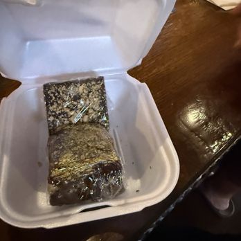 Knemeyer's Eatery & Spirits - We actually ordered three desserts and took these two brownies home - American Near Me - Waterville, Washington