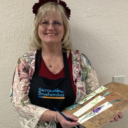 Sierra Brushstrokes - Kelli O'Brien credentialed Art Teacher