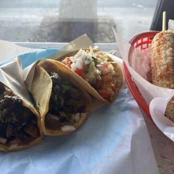 The Taco Stand - CARNE ASADA TACO, BAJA TACO, CORN ON THE COB - Mexican Near Me - Orange, California