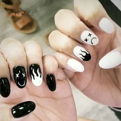 Nail & Tan Center - October/Halloween nails. Lowkey my faves.