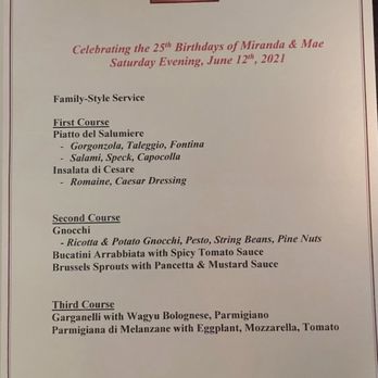 Da Claudio - Special Event Menu - Italian Near Me - New York, New York Da Claudio - Special Event Menu - Italian Near Me - New York, New York