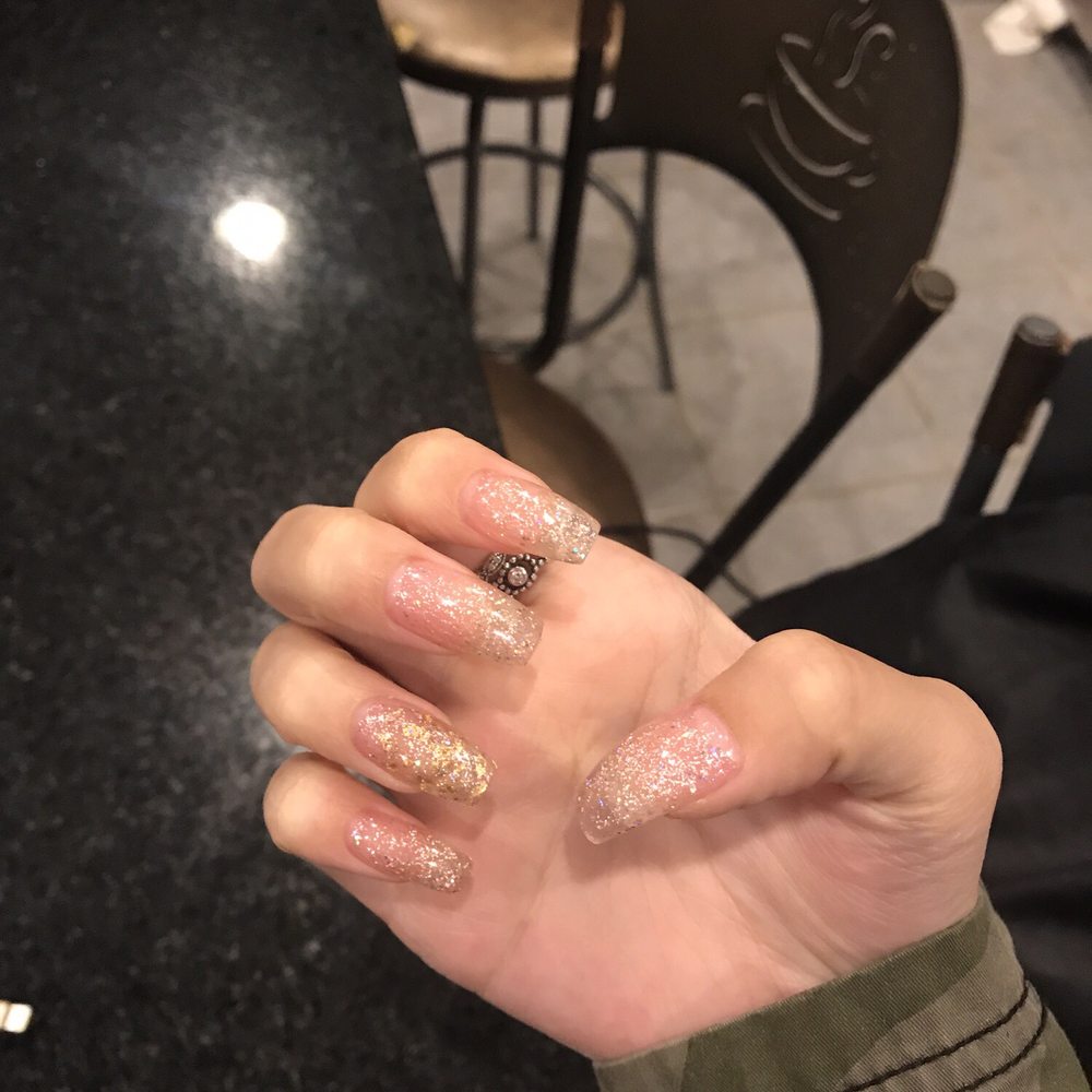 NY Nails - Acrylics with Gel on top - Nail Salons Near Me - Dacula, Georgia