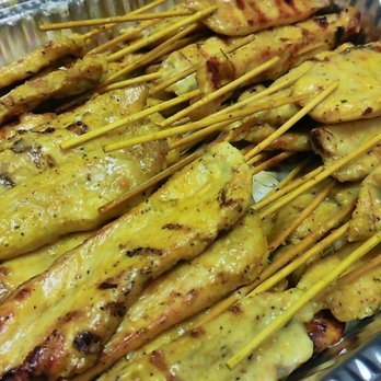 Thai Spice - Chicken Satay catering tray - Thai Near Me - Pinole, California Thai Spice - Chicken Satay catering tray - Thai Near Me - Pinole, California