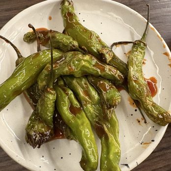 Chubby Curry - Grilled Shishito Peppers - Japanese Curry Near Me - Covina, California