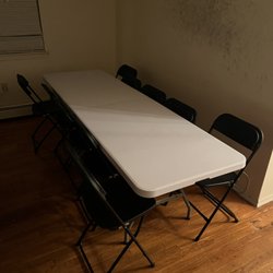 Bright Magic Party Rentals - 1 Table and 10 chairs for any event that you have planned.