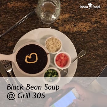 Grill 305 - Black bean soup - American Near Me - Miami, Florida