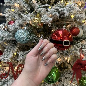 Galaxy Nails & Spa - Chrome French Tip - Nail Salons Near Me - Fullerton, California Galaxy Nails & Spa - Chrome French Tip - Nail Salons Near Me - Fullerton, California