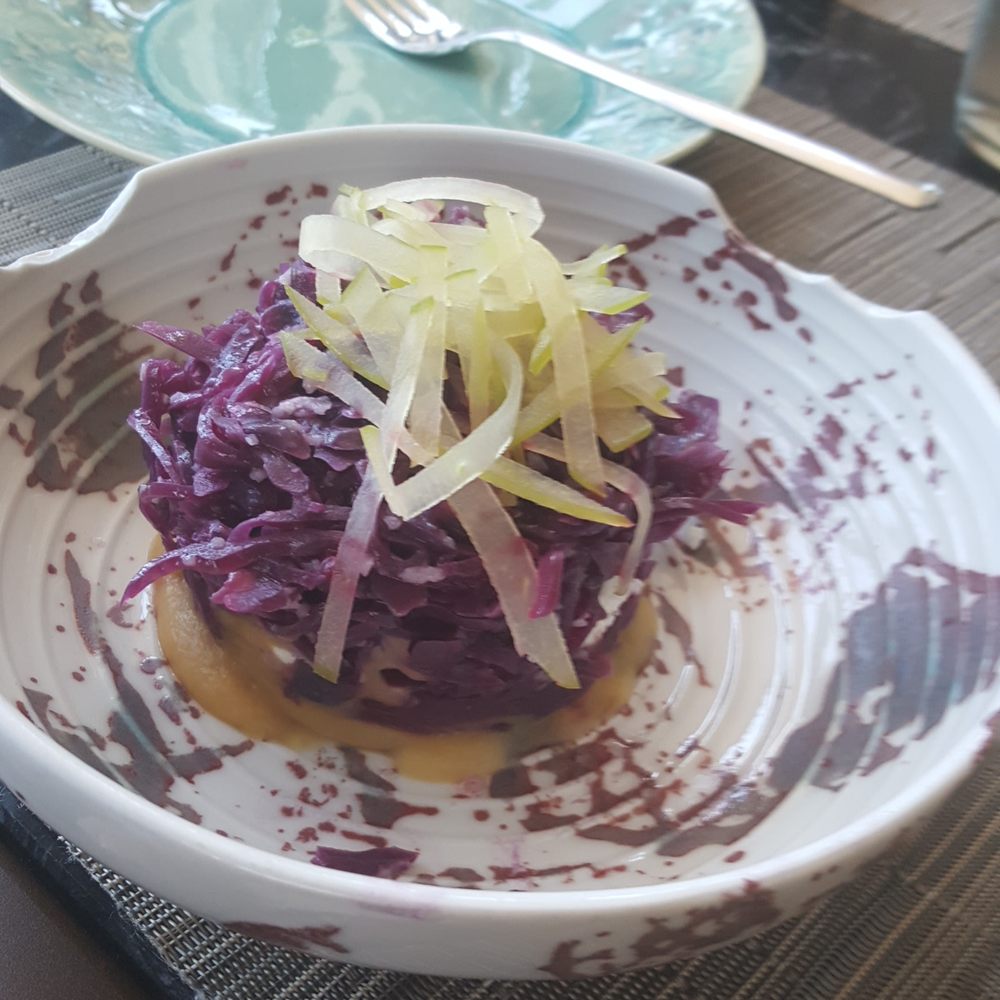 Habanera - Cabbage Salad - Modern European Near Me - Madrid, M Habanera - Cabbage Salad - Modern European Near Me - Madrid, M