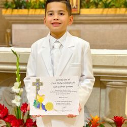 God son Liam's First Holy Communion 5/18/2024