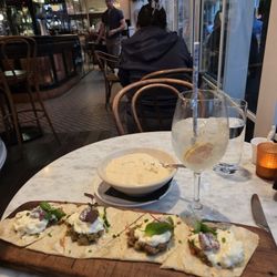 Baduzzi - Flatbread with eggplant and polenta
