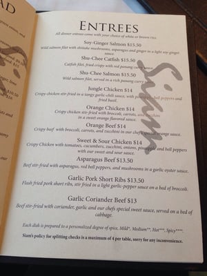 Menu photo 5 Siam On Eastlake Seattle, WA Menu photo 5 Siam On Eastlake Seattle, WA