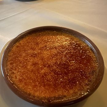 The Frog & The Peach - This Crème brûlée f**ks. - New American Near Me - New Brunswick, New Jersey