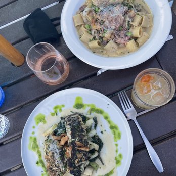 Five Ocean Bar & Grill - Swordfish; lamb pasta - American Near Me - Long Beach, New York