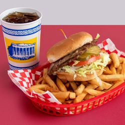 Lucky Star Burgers - Jr Burger Kids Meal