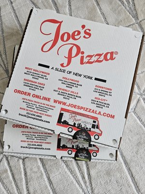 Menu photo 4 Joe's Pizza Los Angeles, CA Menu photo 4 Joe's Pizza Los Angeles, CA
