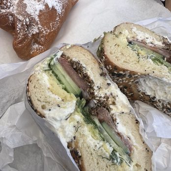 Forgotten Bakery - Bagel with cream cheese,cucumbers, avocado - Bakeries Near Me - Sacramento, California Forgotten Bakery - Bagel with cream cheese,cucumbers, avocado - Bakeries Near Me - Sacramento, California