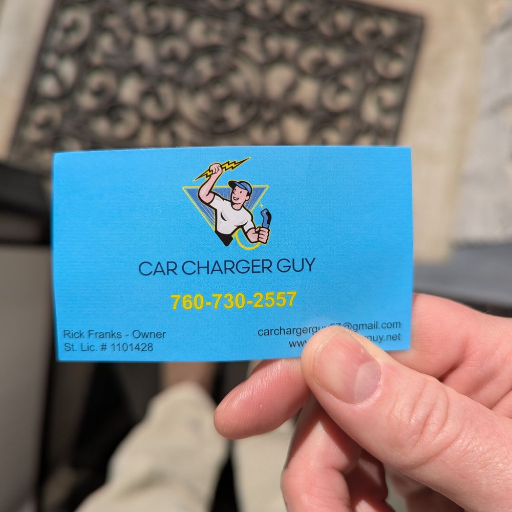 Car Charger Guy - Electricians Near Me - Oceanside, California Car Charger Guy - Electricians Near Me - Oceanside, California