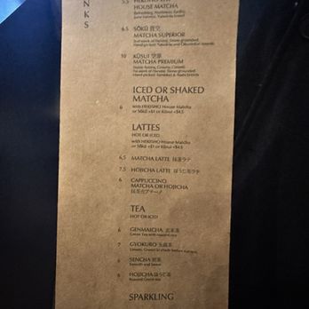 Sorate - Menu March 2024 - Tea Rooms Near Me - New York, New York