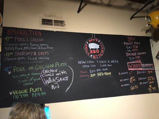 Menu photo 8 SAW's BBQ Homewood, AL