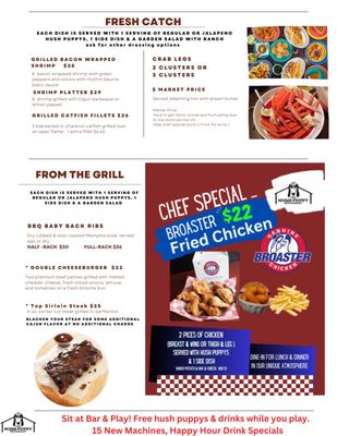 Menu photo 2 The Hush Puppy Las Vegas, NV Menu photo 2 The Hush Puppy Las Vegas, NV
