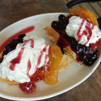 The Berry Barn - Half waffle order with toppings - Breakfast & Brunch Near Me - Corman Park, Saskatchewan