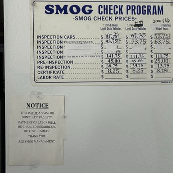 ACE SMOG CENTER - Updated February 2026 - 53 Reviews - 2957 Hamner