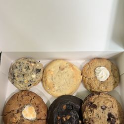6 assorted cookies, buy 5 get one free!