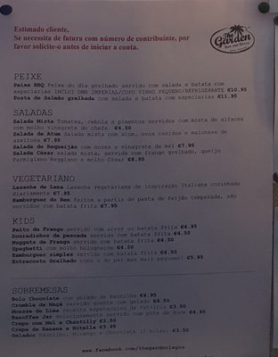 Menu photo 3 The Garden Lagos, 08