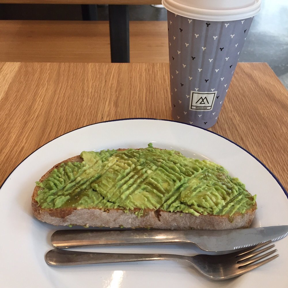 Monogram Coffee - Avocado Not-Toast... don't. - Coffee & Tea Near Me - Calgary, Alberta Monogram Coffee - Avocado Not-Toast... don't. - Coffee & Tea Near Me - Calgary, Alberta