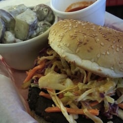 Kitchen 17 - Asian Burger with potato salad