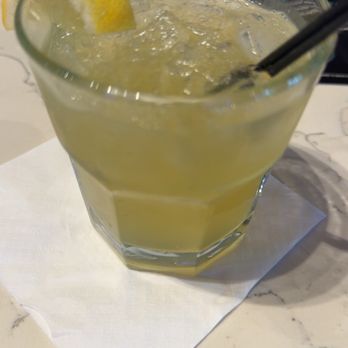Blu Cantina - Peach whiskey margarita - Bars Near Me - Atlanta, Georgia