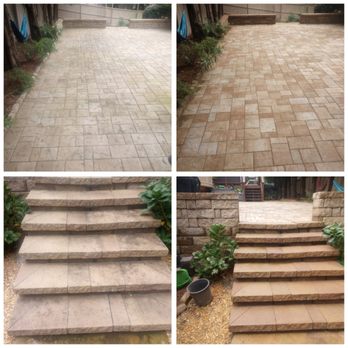 Pressure Wash Excel - Stone Patio restoration - Pressure Washers Near Me Pressure Wash Excel - Stone Patio restoration - Pressure Washers Near Me