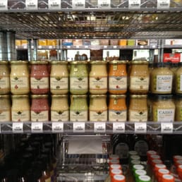 Photo of Urban Radish - Los Angeles, CA, United States. Lots of mustards to choose from