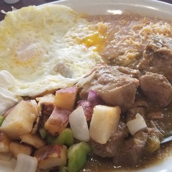 The Best Breakfast Cafe - Chile verde n eggs - American Near Me - Oxnard, California