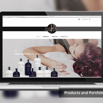 Lure Solutions - Shopify ecommerce website design and development for hair products by Jackie Rose. - Web Design Near Me - Rancho Cucamonga, California