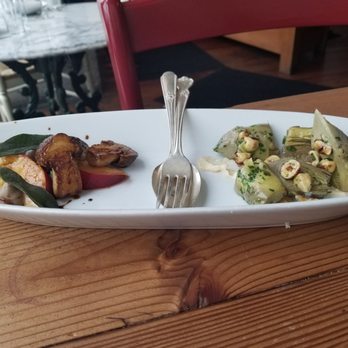 Cascina Spinasse - Porcini e nettarine and carciofi - Italian Near Me - Seattle, Washington