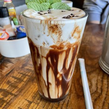 First Watch - Mint mocha iced coffee - Breakfast & Brunch Near Me - Mesa, Arizona