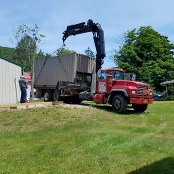 Giant Lock Box - No damage to lawn, precise placement of box - Self Storage Near Me - Middletown, New York