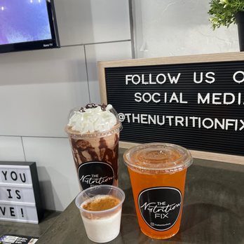 The Nutrition Fix - Java chip shake Tropical Tea Fat burning shot - Health Markets Near Me - Grapevine, Texas The Nutrition Fix - Java chip shake Tropical Tea Fat burning shot - Health Markets Near Me - Grapevine, Texas