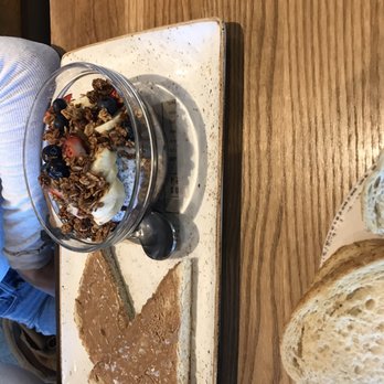 First Watch - My friend is vegan and she ordered the Chia Pudding with toast and almond butter. She said it tasted like ice cream. - Breakfast & Brunch Near Me - Troy, Michigan