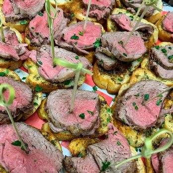 Violante's Catering - Filet Crostini apps - Caterers Near Me - Nutley, New Jersey Violante's Catering - Filet Crostini apps - Caterers Near Me - Nutley, New Jersey