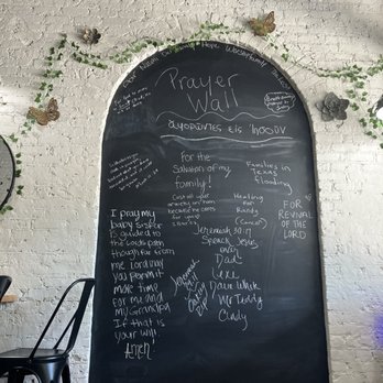 John 3:16 Caffe - The Prayer Wall - Coffee & Tea Near Me - St. Cloud, Florida