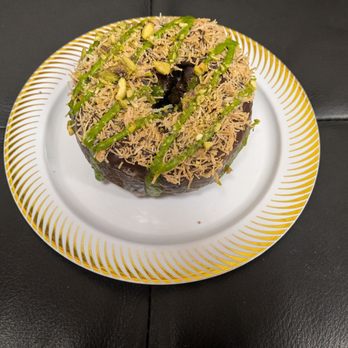 Pinkbox Doughnuts - @endoedibles on Instagram 03/16/26 Dubai Chocolate 2.0 - Chocolate Cake Doughnut, Chocolate bottom, Pistachio Cream, Pistachios, Kataifi - Donuts Near Me - Las Vegas, Nevada Pinkbox Doughnuts - @endoedibles on Instagram 03/16/26 Dubai Chocolate 2.0 - Chocolate Cake Doughnut, Chocolate bottom, Pistachio Cream, Pistachios, Kataifi - Donuts Near Me - Las Vegas, Nevada
