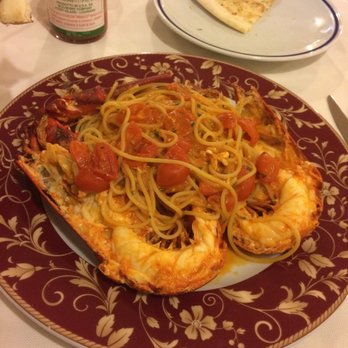 La Locanda - Better view of full Lobster spaghetti...€26 I think. - Italian Near Me - Milan, Michigan