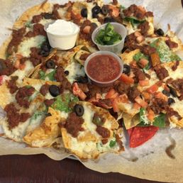 Nachos with chili