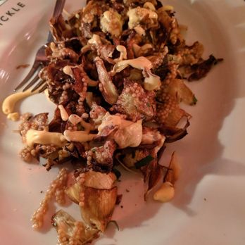 Maison Pickle - Fried artichokes - Cocktail Bars Near Me - New York, New York Maison Pickle - Fried artichokes - Cocktail Bars Near Me - New York, New York