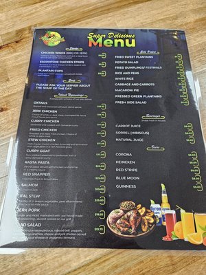 Menu photo 7 Rockyaad Jamaican Restaurant Carmichael, CA
