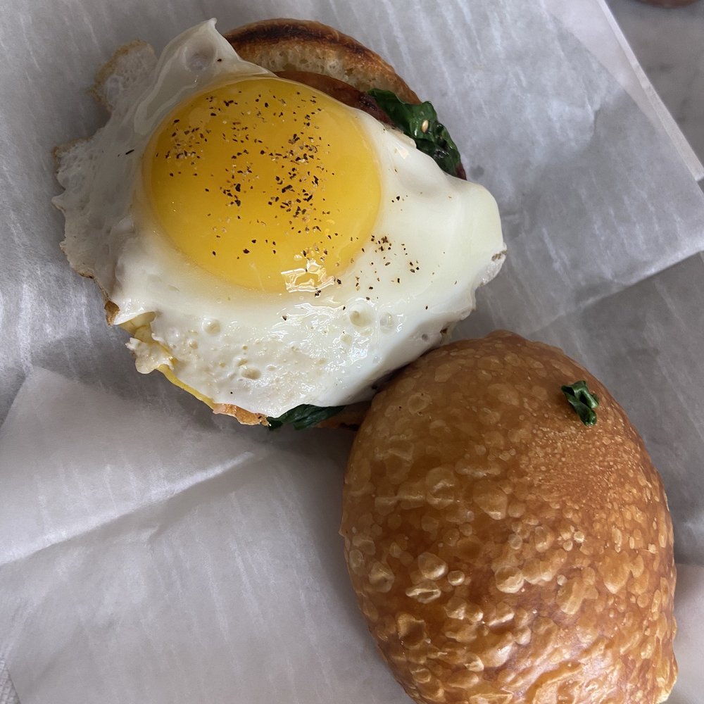 Tatte Bakery & Cafe | Third St - Halloumi Sunny-side Breakfast Sandwich - Cafes Near Me - Cambridge, Massachusetts Tatte Bakery & Cafe | Third St - Halloumi Sunny-side Breakfast Sandwich - Cafes Near Me - Cambridge, Massachusetts