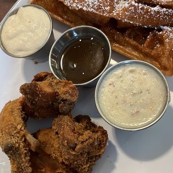 The Breakfast Bar - Can't ever go wrong with chicken and waffz - Breakfast & Brunch Near Me - Long Beach, California The Breakfast Bar - Can't ever go wrong with chicken and waffz - Breakfast & Brunch Near Me - Long Beach, California