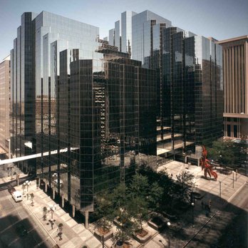 Leadership Square - Two-tower building with 16 stories in the South tower and 21 stories in the North tower. - New American Near Me - Oklahoma City, Oklahoma